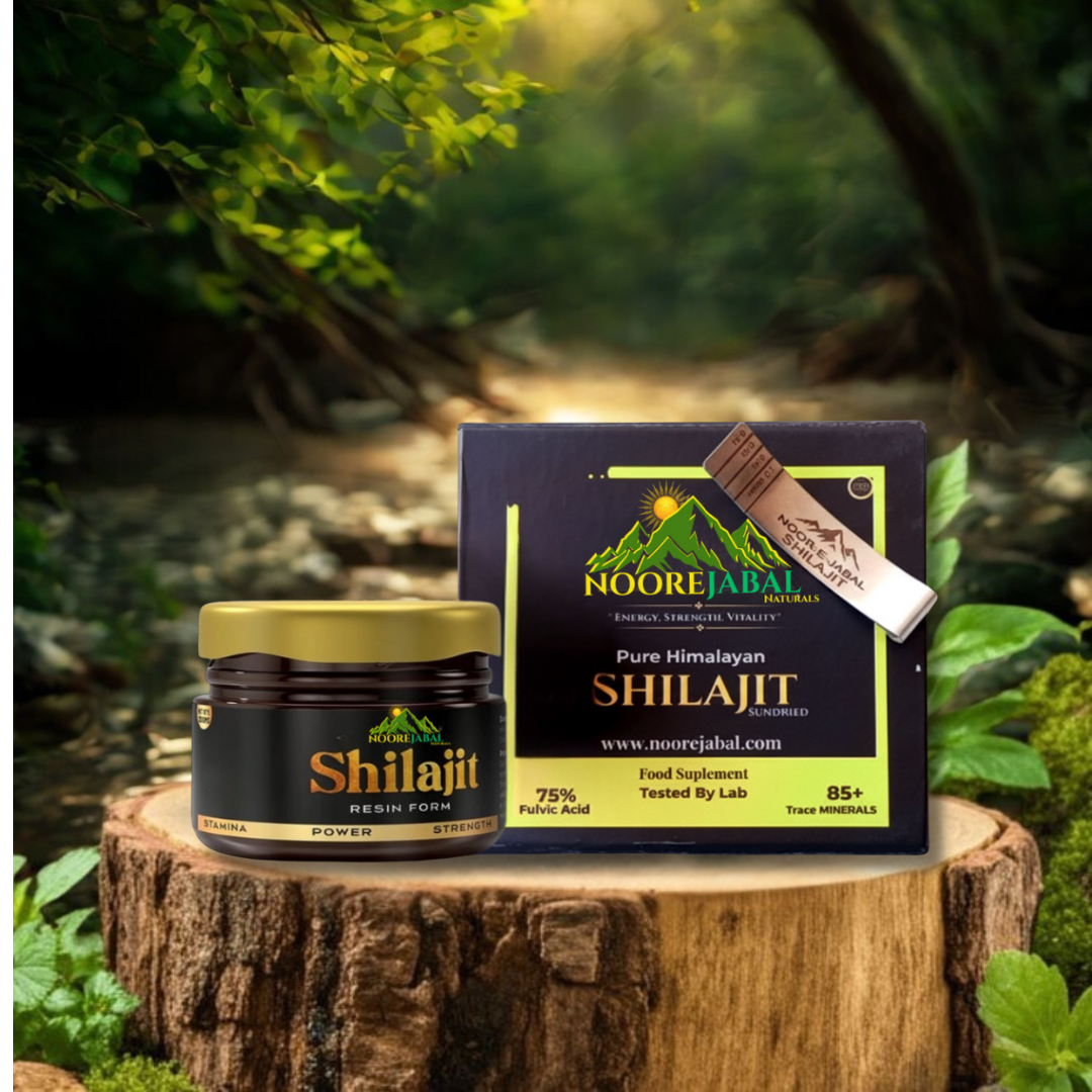 Noorejabal Pure Himalayan Shilajit Resin 30 gm Jar